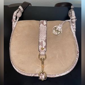 Suede Michael Kors Purse